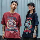 Sadcore Vintage t-shirt – 2023 Tshirt Streetwear Retro Tie Dyed House Graphic T Shirts