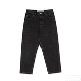y2k gothic polar big boy baggy jeans cartoon embroidery streetwear mens womens fashion denim pants hot sell wide leg trouser stacked flare jeans