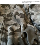 American Retro High Street Camouflage Cardigan Hooded Sweatshirt Winter Men Women Ins Fashion Brand Street Zipper Jacket Top