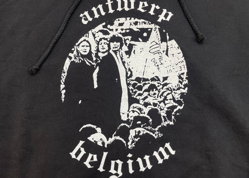 Y2K angelcore design featuring new luxury 2023 antwerp archive redux pullover hoodies hoody hooded sweatshirts velvet cotton drake thick fleece street 153