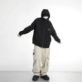 checkered varsity coat, layered streetwear look, trendy