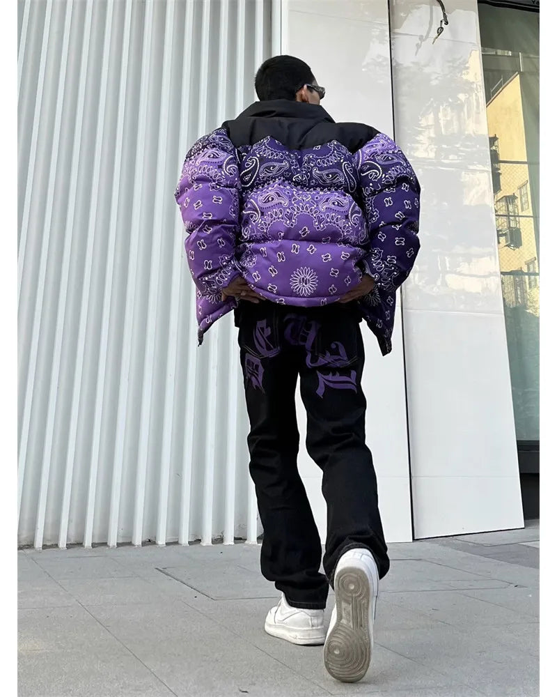 y2k retro sanskrit black jeans street casual pants punk male hip hop print loose harajuku mens straight pants ins hot sale unique jeans style 4765