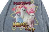 fit everyday style streetwear style unisex hip wear graphic urban hop oversized essential high material funny-cat-graphic-denim-jacket-men-hip-hop-streetwear-oversized-harajuku-blue-jeans-jackets-y2k print cad685 premium image - casual quality fashion design streetwear design ID 149d9