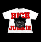 Harajuku Oversized shirt – Summer Street Goth Harajuku Retro Rich Letter Printed Oversi
