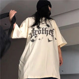 Y2k Broken heart – Heavyweight Pure Cotton American High Street Ins Style Cross