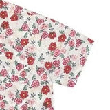 summer harajuku set mens flower print casual short sleeved top gradient straight leg jeans 2 pcs set high street trendy suit unique jeans style 4790