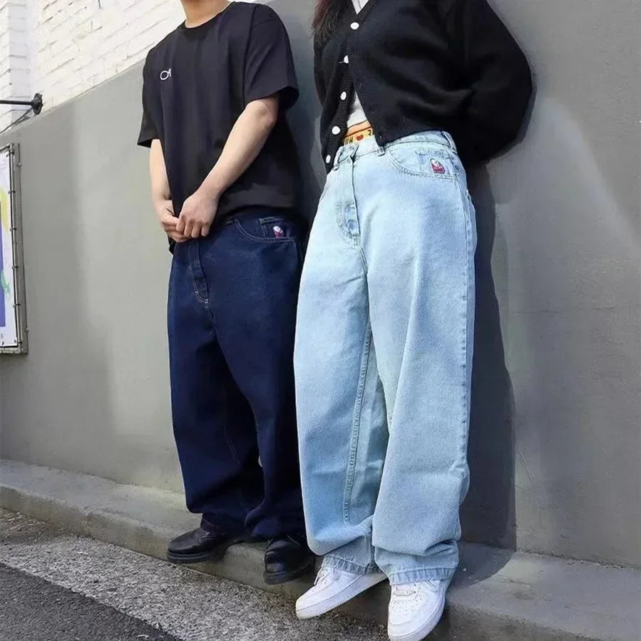 hot sell big boy embroidery men y2k basketball skate men 2024 new in harajuku denim shorts streetwear baggy jeans men clothing unique jeans style 4818