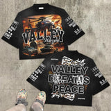 Harajuku Vintage print – Gothic Street Style Retro T Shirt Gothic Little Boy Harajuku