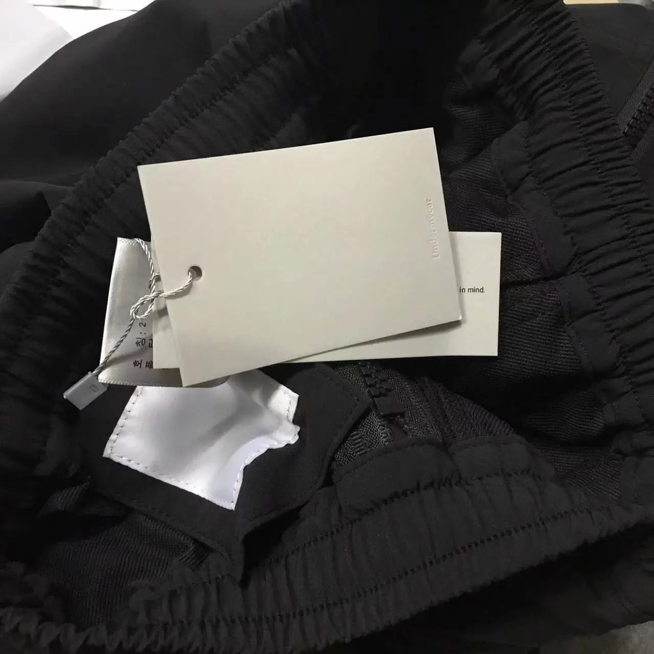 high new luxury men 2023 cotton under my car zip up comfortable nylon parkour tactical function casual pants sports cargo 385 unique cargo style 1463