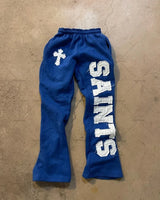 european and american new style letter embroidered casual loose trousers men y2k rock hip hop fashion oversized wide leg pants menswear bottoms