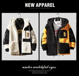 Fleece parka nan quilted oversized high fashion
