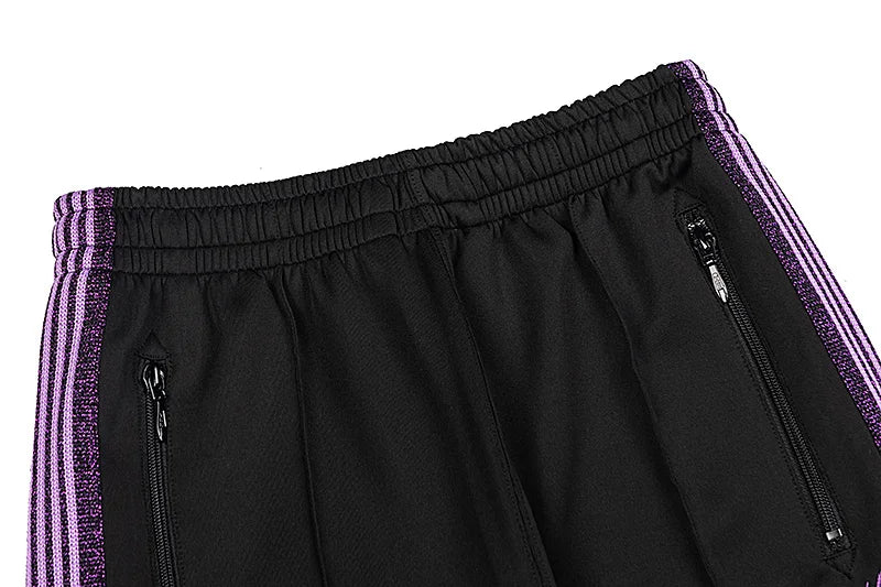 chaopai pattern embroidery loose casual pants side edge weaving straight leg pants men woman comfortable trousers unique default style 4864