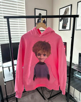Y2K Graphic Tee – Harajuku Beiri Pink Glen Hoodies Women Streetwear Vintage – Streetwear Fashion for Men & Women