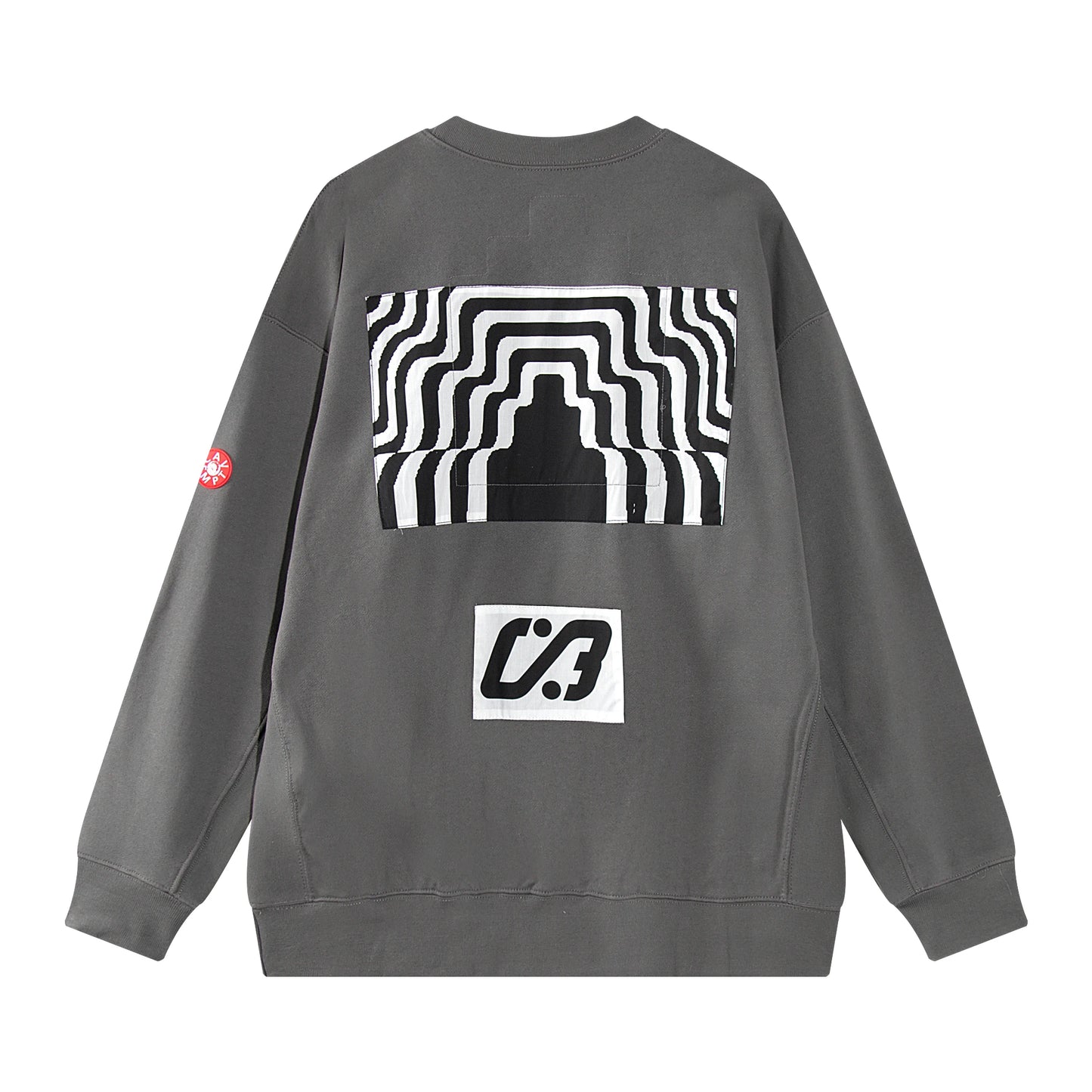 bold flame design top, high-street layer, cozy fashion fit, stylish street outfit, modern aesthetic appeal