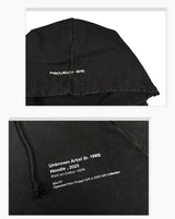 New Luxury 2023 Sleeveless Washed Old Pullover Hoodies Hoody Hooded Sw