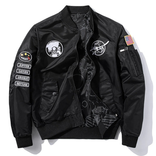 graphic outerwear featuring rainbowtouches mens jacket fashion street wear flying jacket mens sports jacket coat autumn and winter loose printing jacket design – premium quality jacket for men