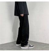 4 colors drawstring corduroy pants men fashion cotton casual pants men streetwear hip hop loose straight pants mens trousers unique default style 3754