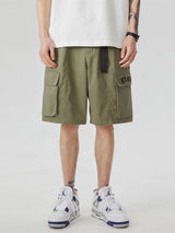 summer new american retro cargo shorts for men casual multi pocket baggy y2k shorts streetwear hip hop embroidery short cargo unique cargo style 313