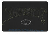 Gothic oversized hoodie with occult sigil print