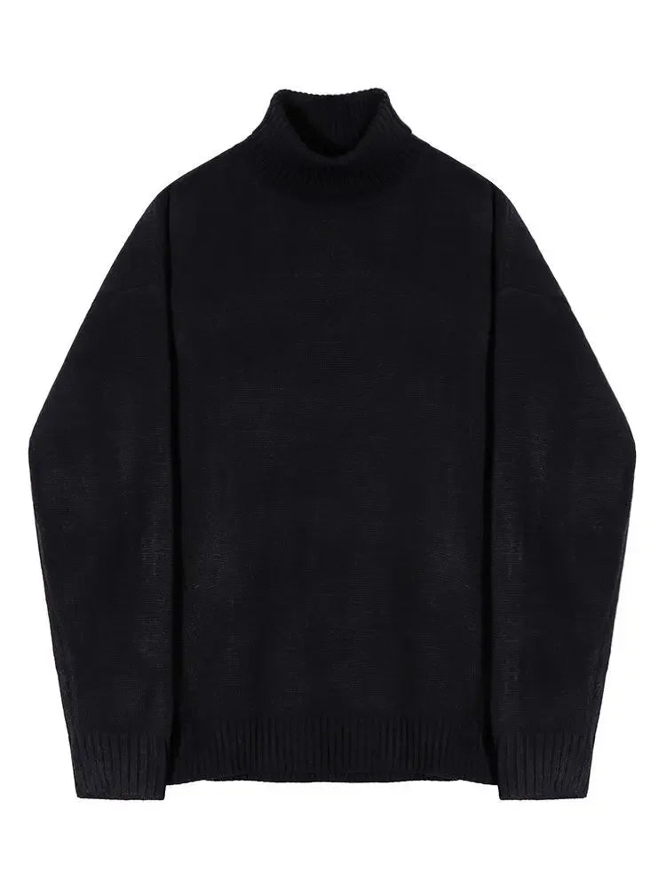 minimalist knit hoodie, photo-ready knit, unisex oversized techwear hoodie for men street style