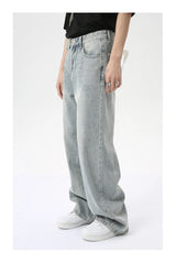 vintage baggy jeans mens streetwear hip hop loose blue denim pants hi street luxury designer jeans trousers man unique jeans style 4480