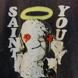 Harajuku Oversized Shirt – Saint T Shirts Men Woman Best Quality Colorful Letter Printi – Urban Streetwear for Men & Women