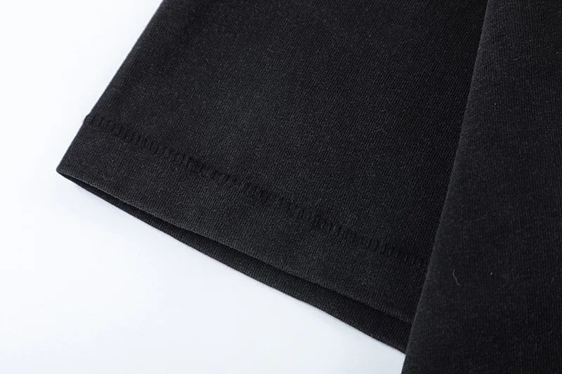 Sadcore T-Shirt – Saint T Shirt Men Woman Summer Good Quality O Neck Loose Let – Urban Streetwear for Men & Women