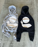 Street Fashion Cartoon Animation Printed Hoodie Men Y2K American Goth