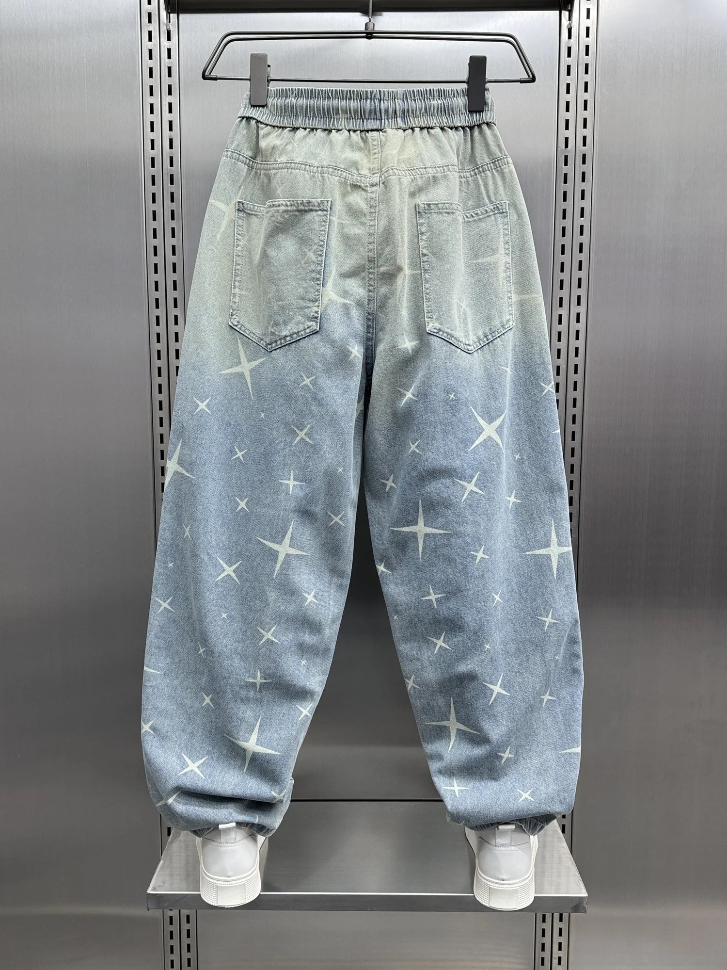 y2k men baggy pants drawstring hip hop baggy harem japanese korean streetwear harajuku casual hip hop jeans men trousers urban skinny jeans