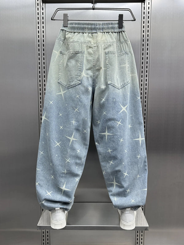 y2k men baggy pants drawstring hip hop baggy harem japanese korean streetwear harajuku casual hip hop jeans men trousers urban skinny jeans