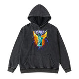 cyberpunk barcode glitch featuring rainbowtouches hoodies mens popular high street wear vintage casual superior quality printed black hip hop cotton men clothing