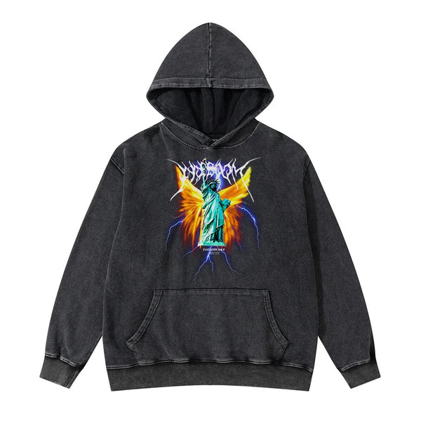 cyberpunk barcode glitch featuring rainbowtouches hoodies mens popular high street wear vintage casual superior quality printed black hip hop cotton men clothing