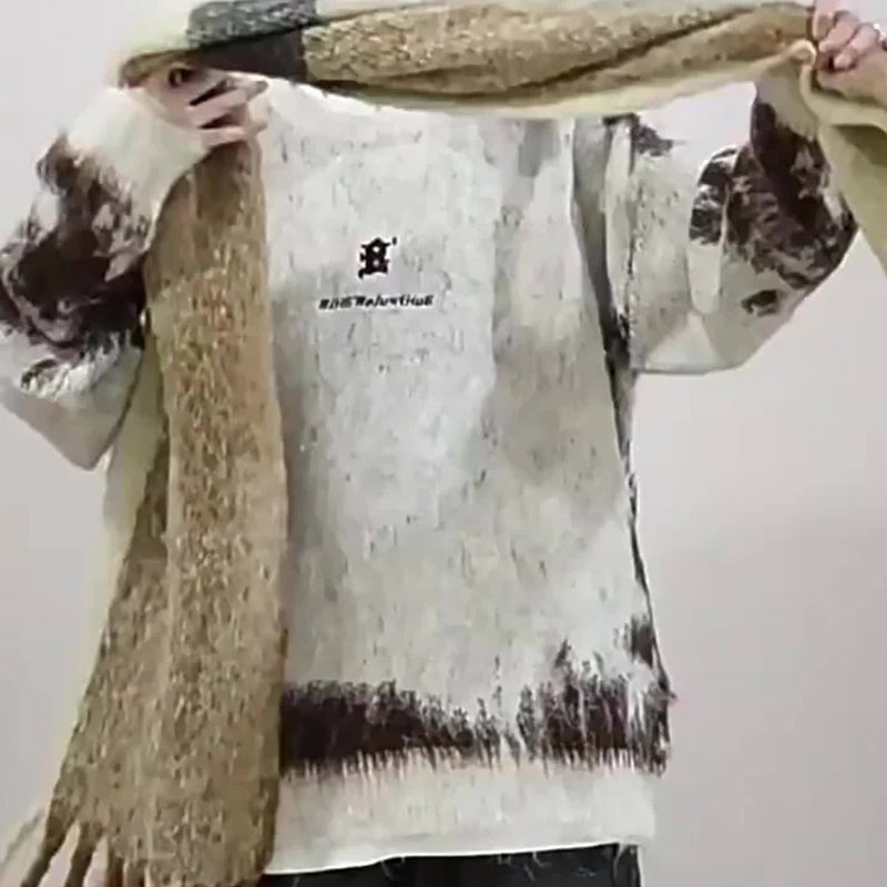 y2k flame streetwear, 2025 trend fit, trendy urban fashion top for men, layered streetwear look