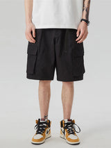 summer new american retro cargo shorts for men casual multi pocket baggy y2k shorts streetwear hip hop embroidery short cargo unique cargo style 311