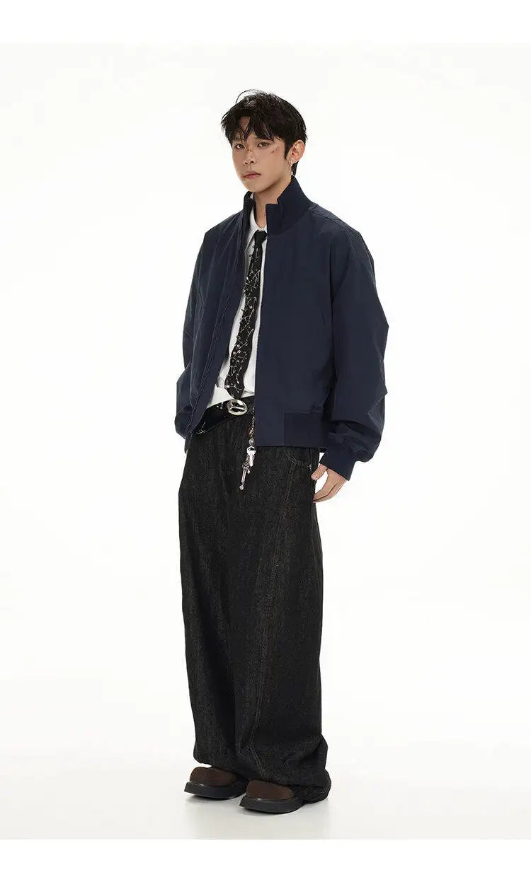 panelled bomber jacket, 2025 trend, men's streetwear fashion, trendy oversized fit, urban techwear design, modern hip hop sty