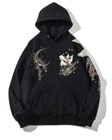 y2k fire graphic sweater, edgy streetwear for bold fashion-forward winter outfits, mens fashion layer for modern streetwear c