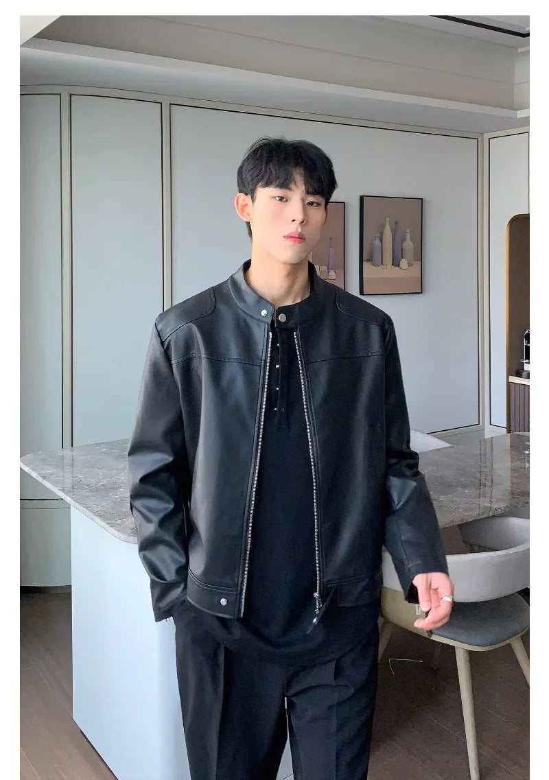 techwear zip bomber, urban street style, mens fashion