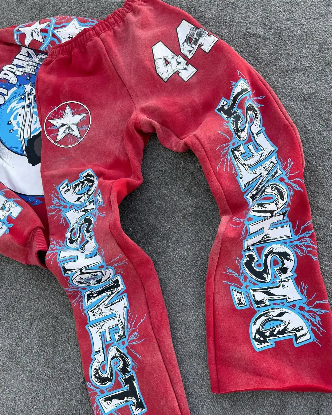 2024 y2k long sleeved foam printed pullover hoodie sweatshirt and pants two piece streetwear trendy wear dark vintage casual we unique default style 2272