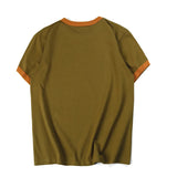 Skatercore Graphic tee – Summer Mens Short Sleeved New Cotton Letter Printing Locomot