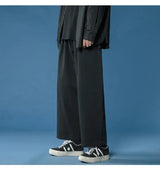 cotton casual pants men fashion oversized wide leg pants men streetwear hip hop loose straight pants mens vintage trousers m 3xl unique default style 3790