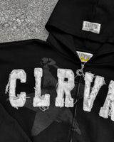 2024 Trendy Brand Fashion Letter Embroidered Oversized Hoodie Men Y2K