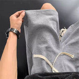 korean sports shorts men new summer hot style loose casual waffle five point pants teenagers solid color versatile niche pants casual urban shorts