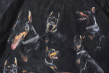 Vaporwave Oversized shirt – Oversize Distressed T Shirts Hip Hop Vintage Doberman Dog Pr