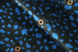 New 2021 Men 3D luxurious Wave point Polka dots Print Fashion Silk Casual Shirts Shirt high Pocket Long-sleeves S 2XL #A160