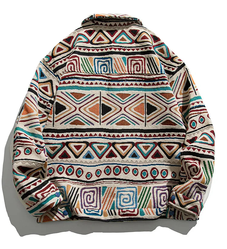 Quilted oversized graffiti high fashion urban fleece