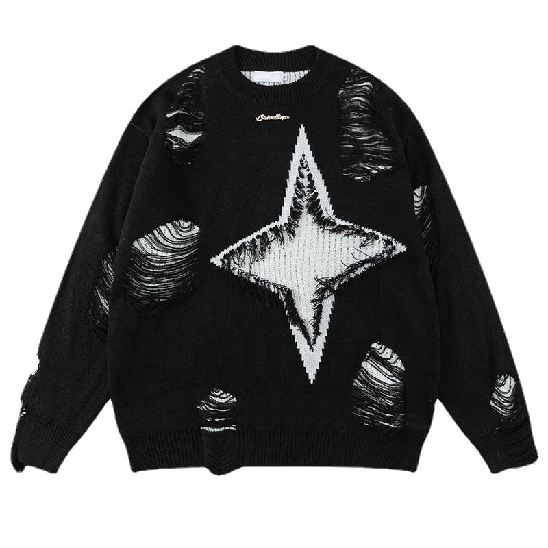 loose fit o-neck sweater, daily wear knit, cozy fashion fit, stylish street outfit, modern aesthetic appeal