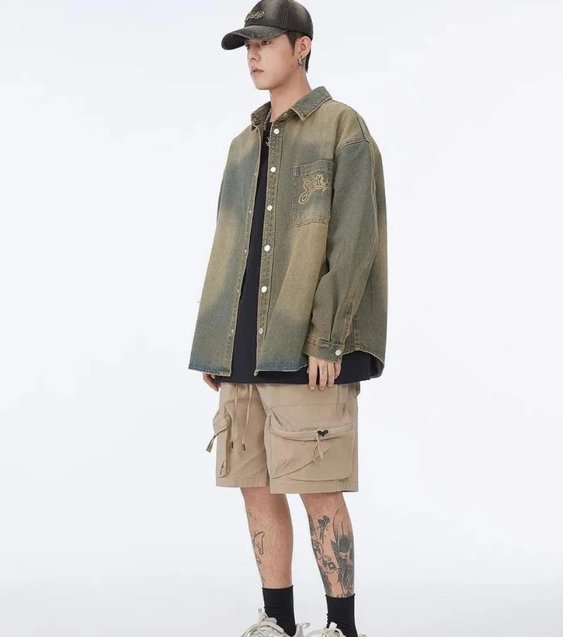 double-layer urban hoodie, modern streetwear, for men, fall streetwear outfit, oversized style, layered fashion, modern aesthetic