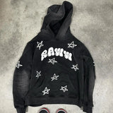 Y2K Womens Hoodie Long Sleeve Pullover Oversize Streetwear Personalize