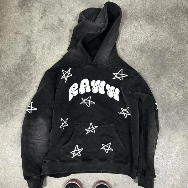 Y2K Womens Hoodie Long Sleeve Pullover Oversize Streetwear Personalize
