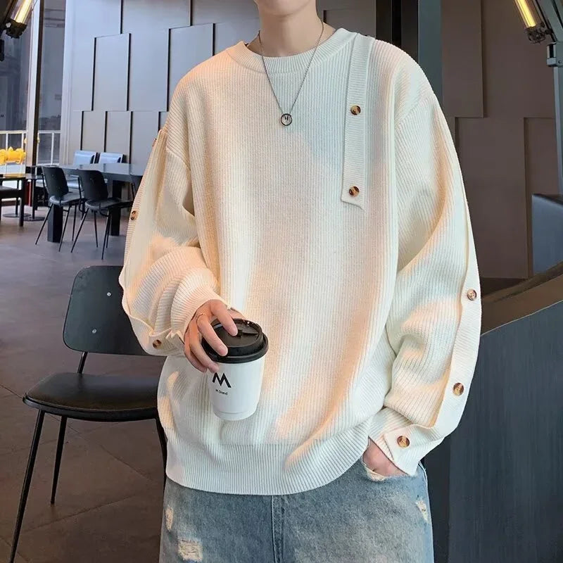 retro street knitwear, high-street look, trendy streetwear apparel for men and women